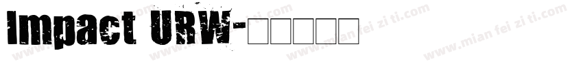 Impact URW字体转换